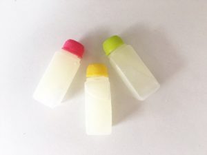 豆乳ローションを保存する小さい容器タレビン